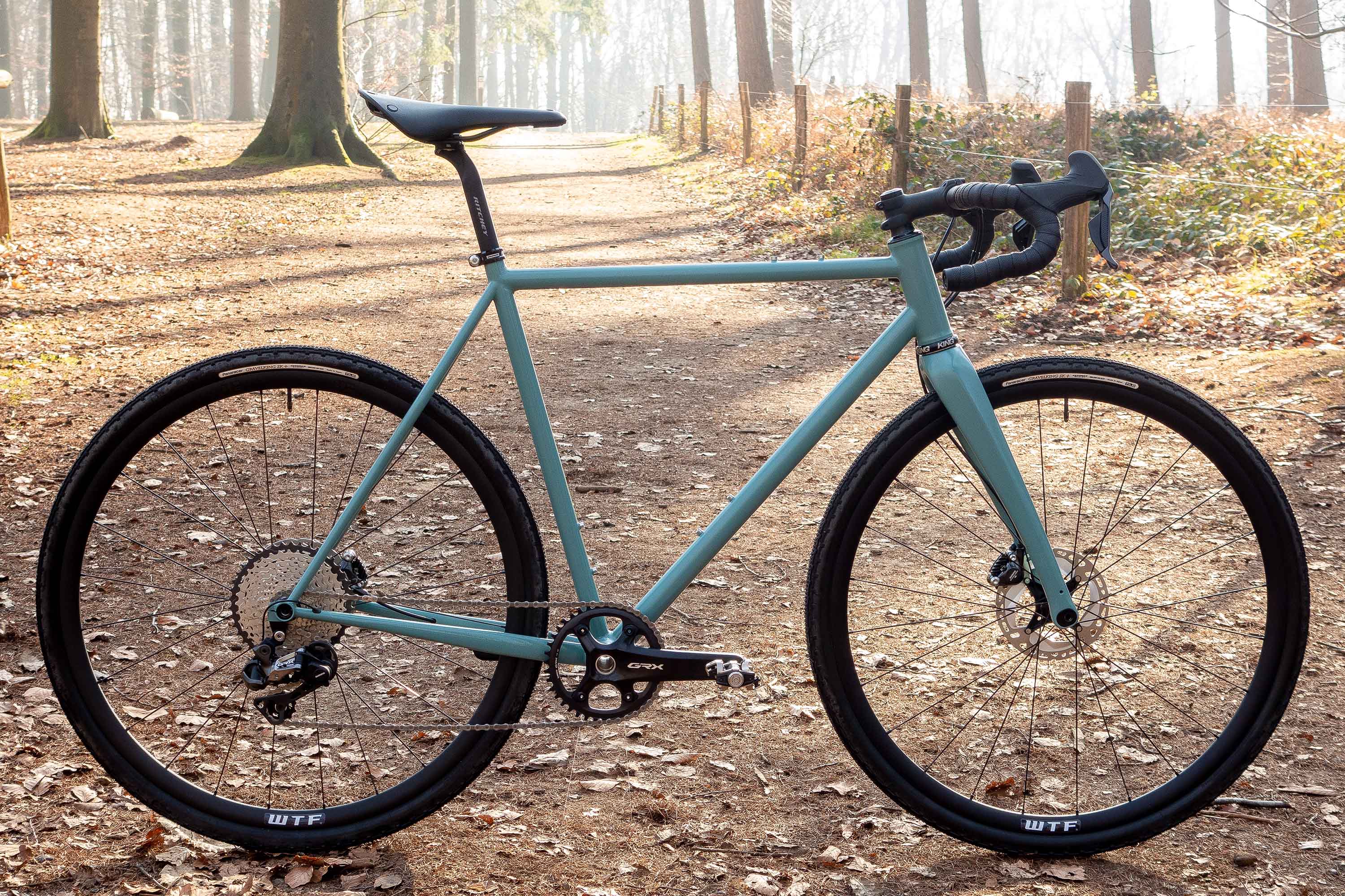 Crowbar 50 op maat gemaakte stalen gravelfiets